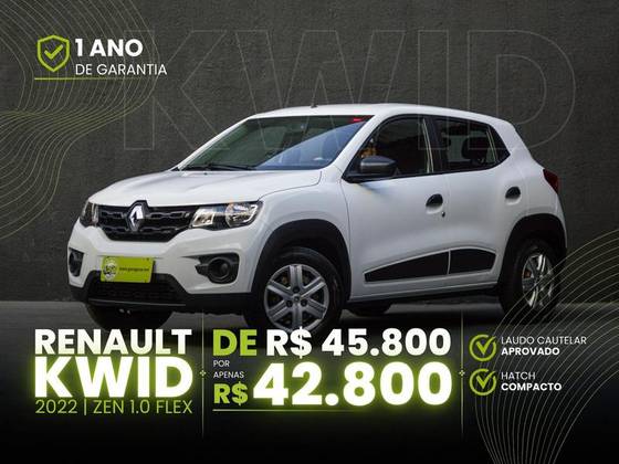 RENAULT KWID 1.0 12V SCE FLEX ZEN MANUAL RENAULT KWID 1.0 12V SCE FLEX ZEN MANUAL